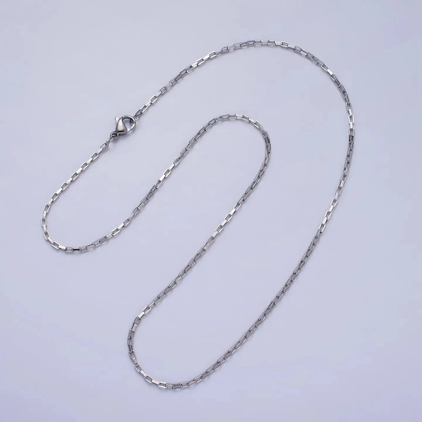 Mini Paperclip Chain Layering Necklace