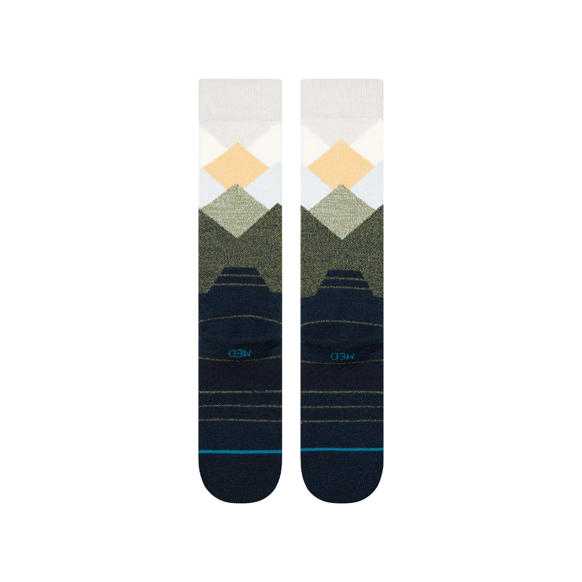 Misty Mid Wool (Snowboard Socks) | Navy