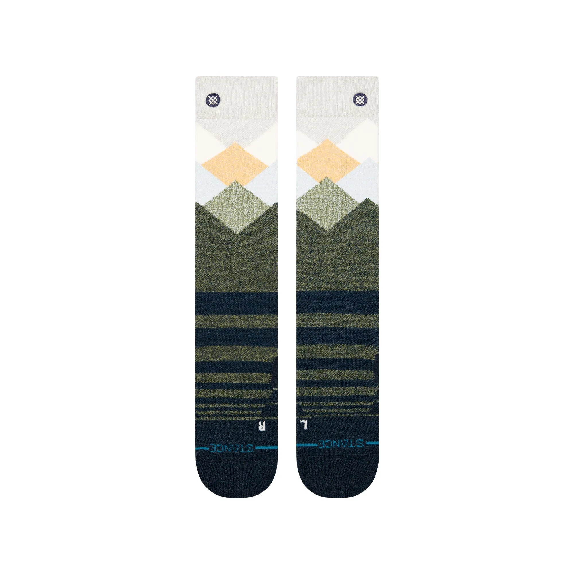 Misty Mid Wool (Snowboard Socks) | Navy