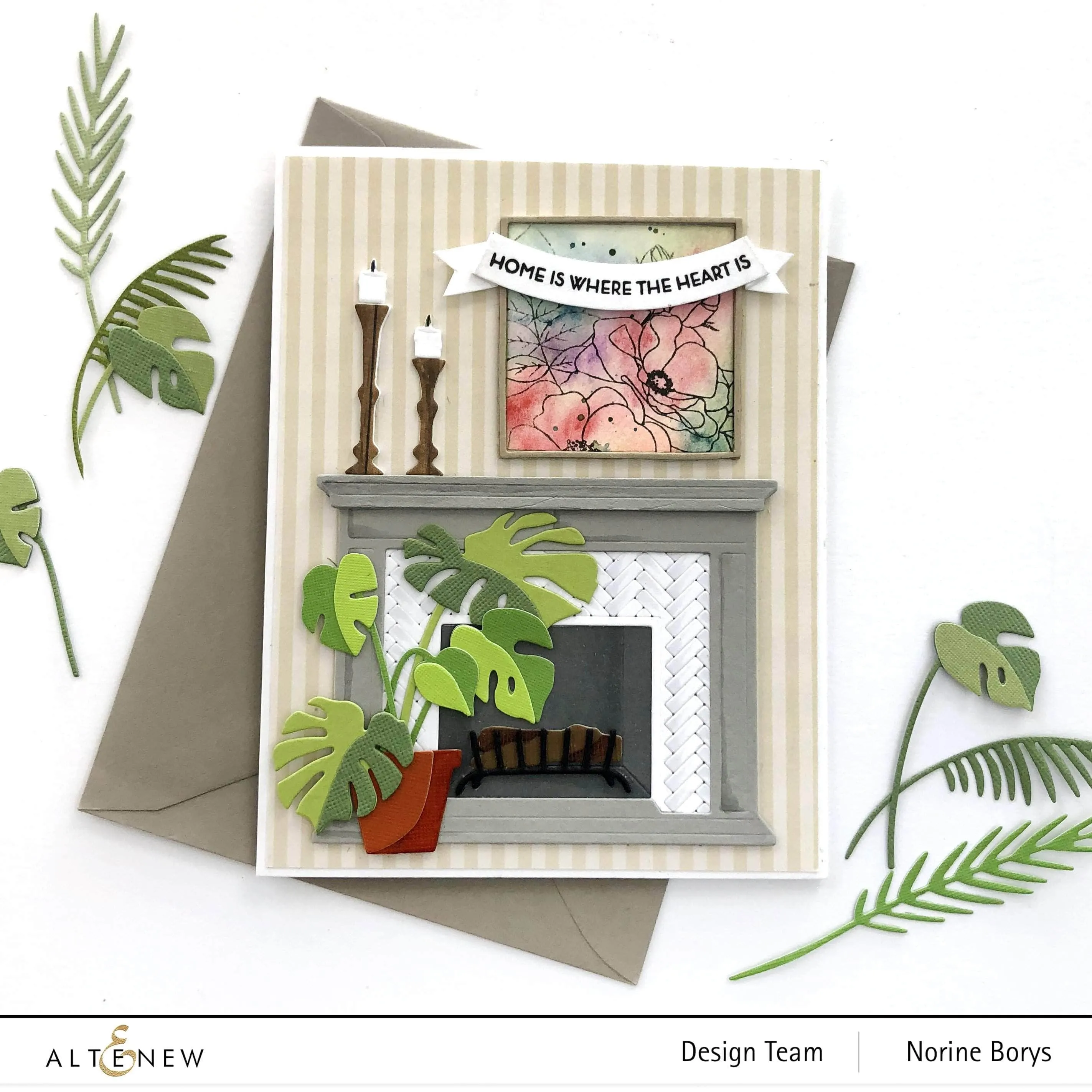 Modern Fireplace Layering Die Set