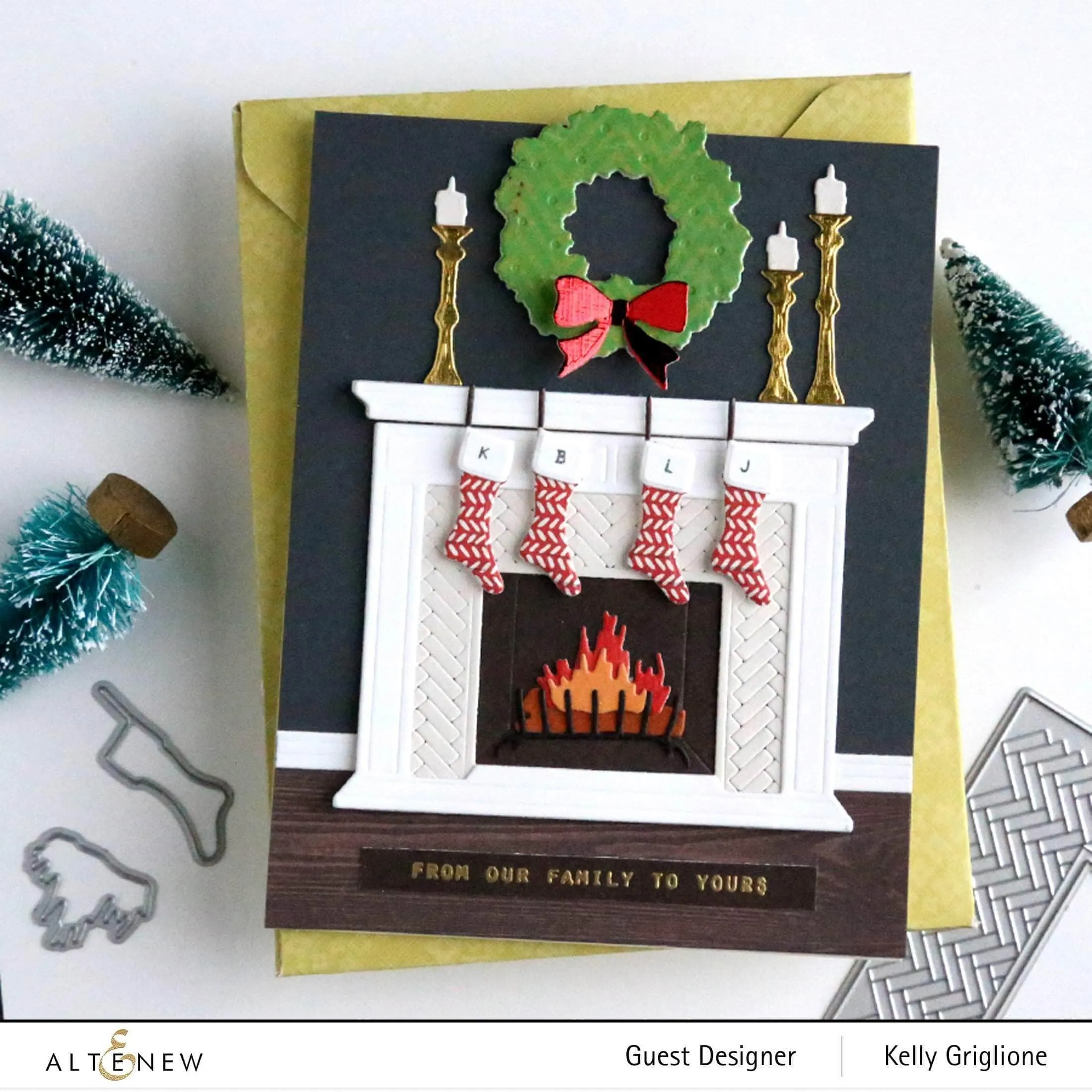 Modern Fireplace Layering Die Set