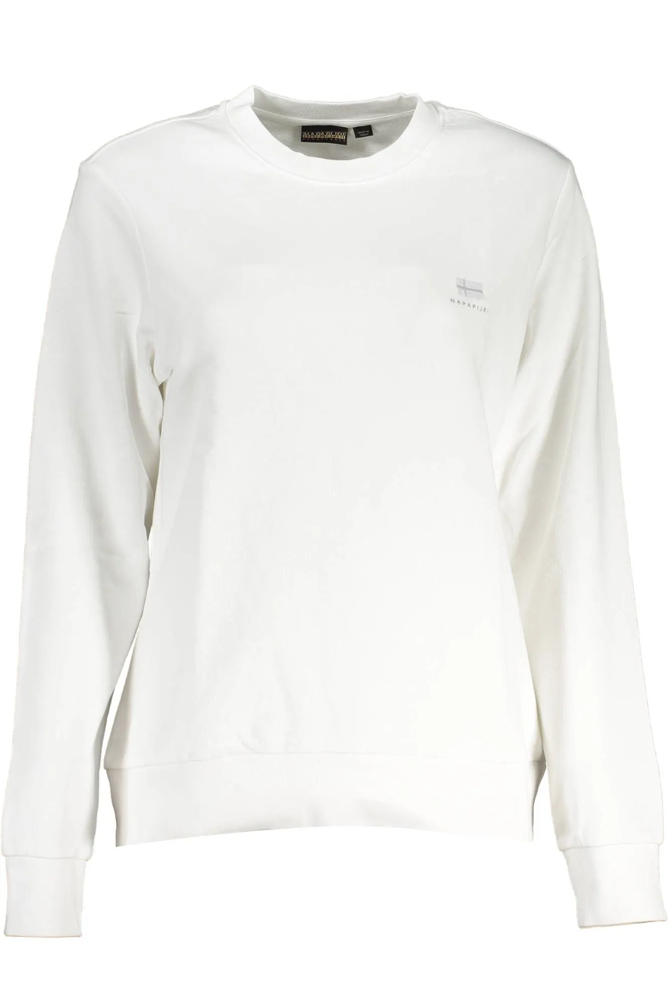 Napapijri White Cotton Women Sweater