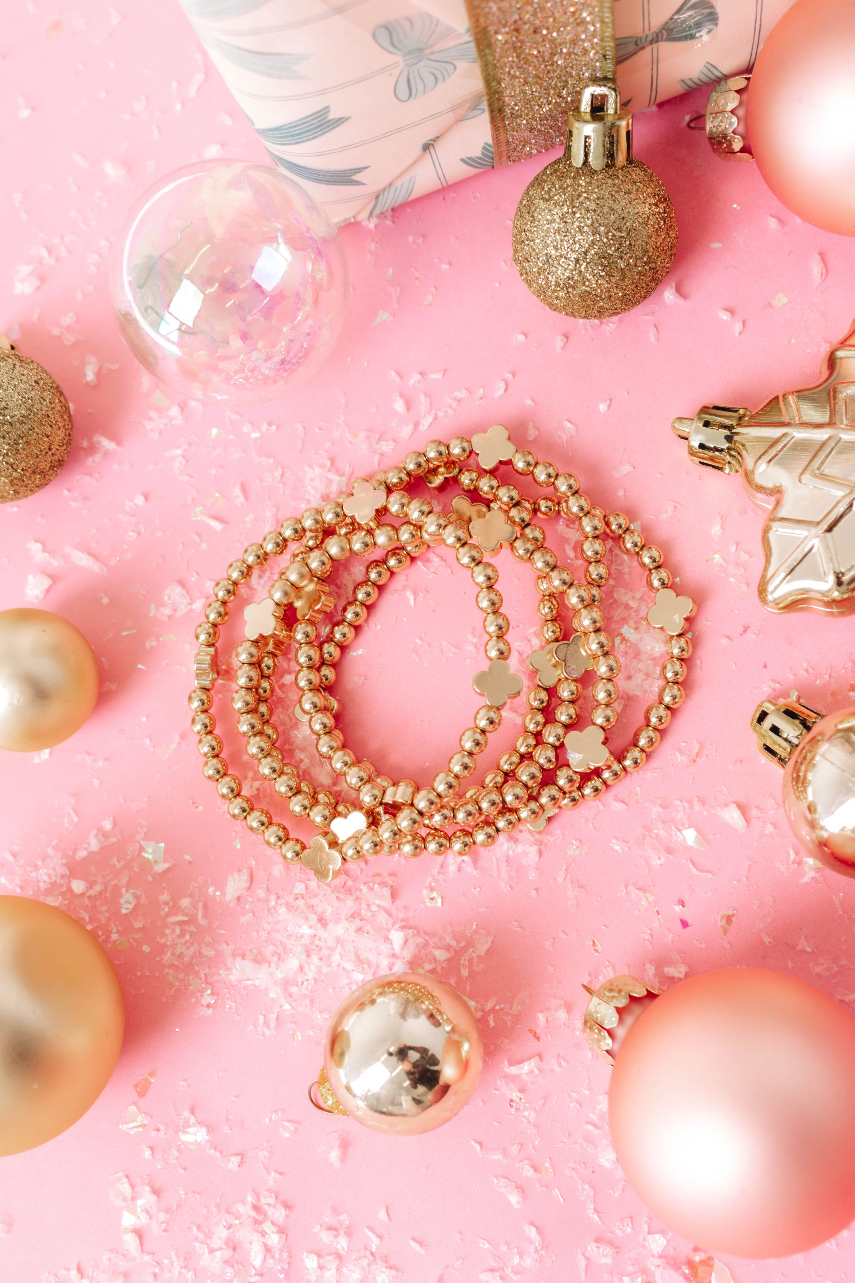 Now Or Never Bracelet Set - Gold