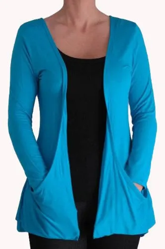 Ocean FishTail Waterfall Cardigan