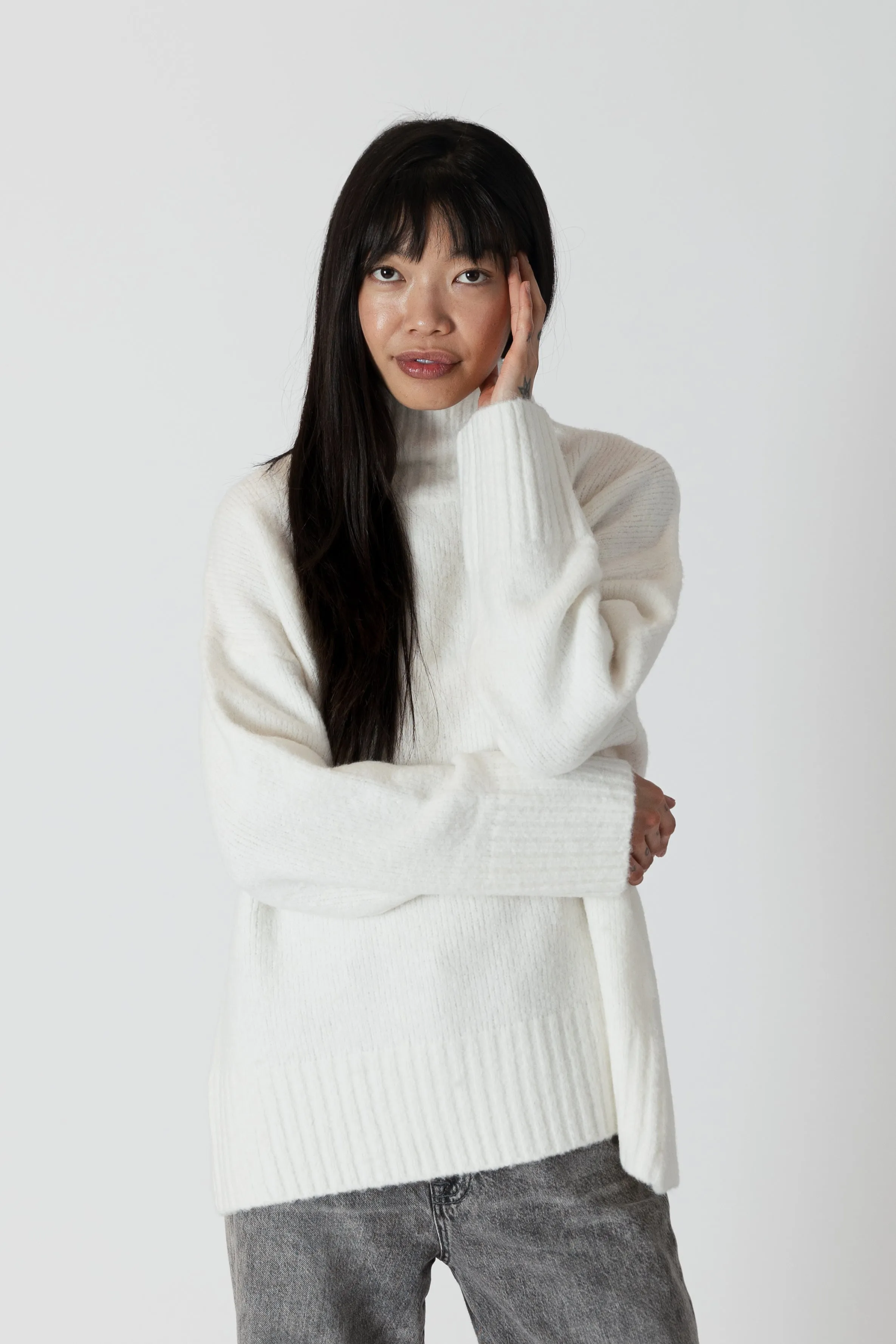 OLIVER LUXE MOCKNECK SWEATER
