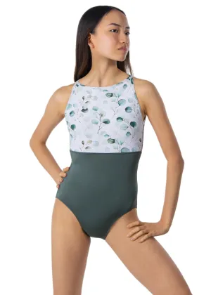 ON SALE Harvest Leaves Tank Leotard