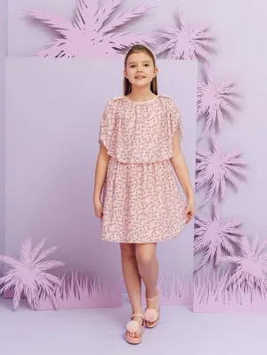 One Friday Kids Girls Nude Dress