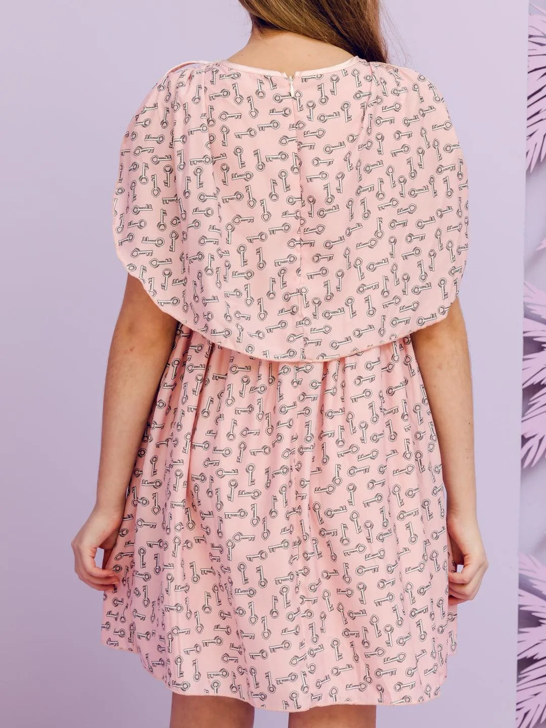 One Friday Kids Girls Nude Dress