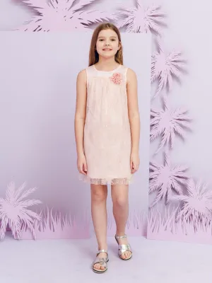 One Friday Kids Girls Pink Dress