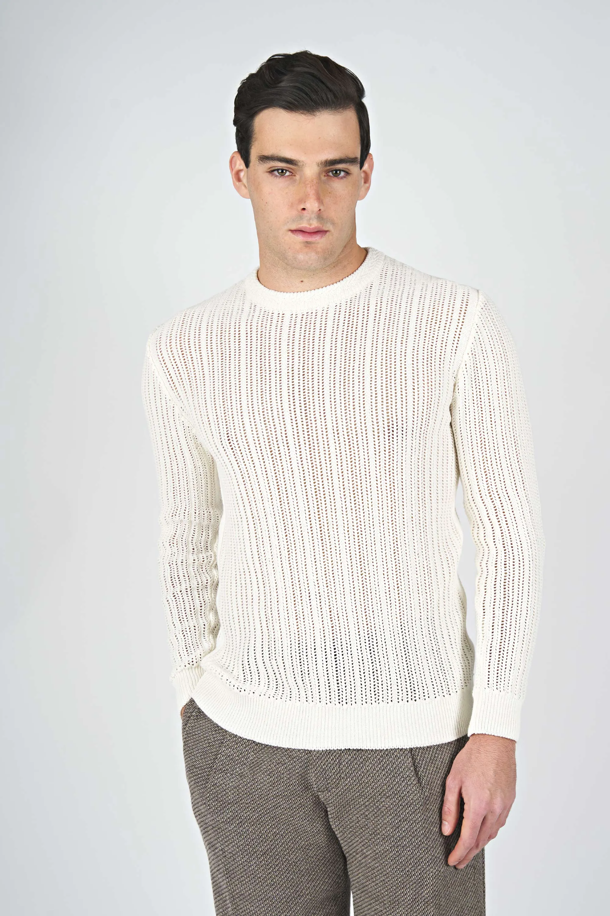Open-Knit Sweater