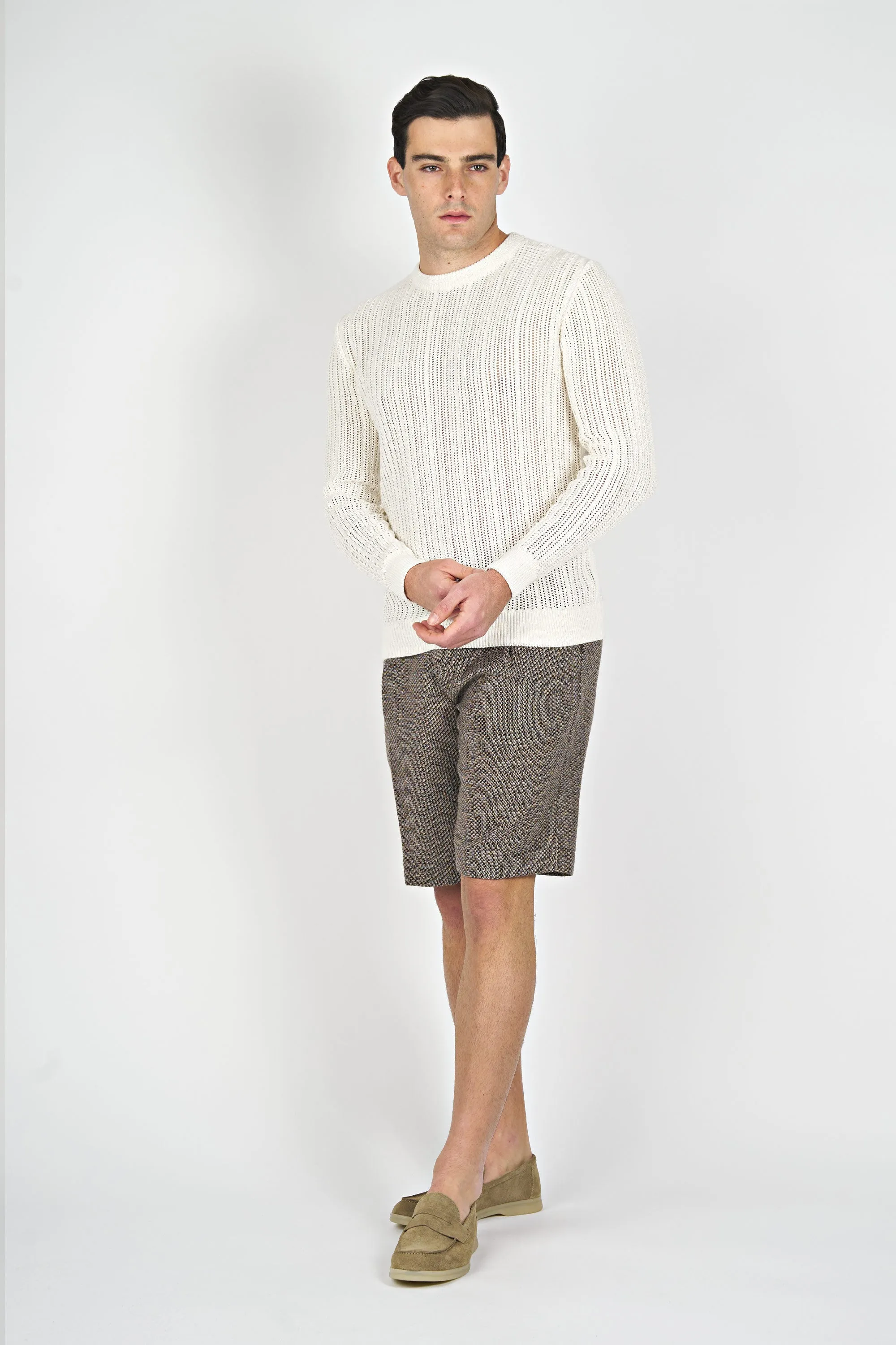Open-Knit Sweater