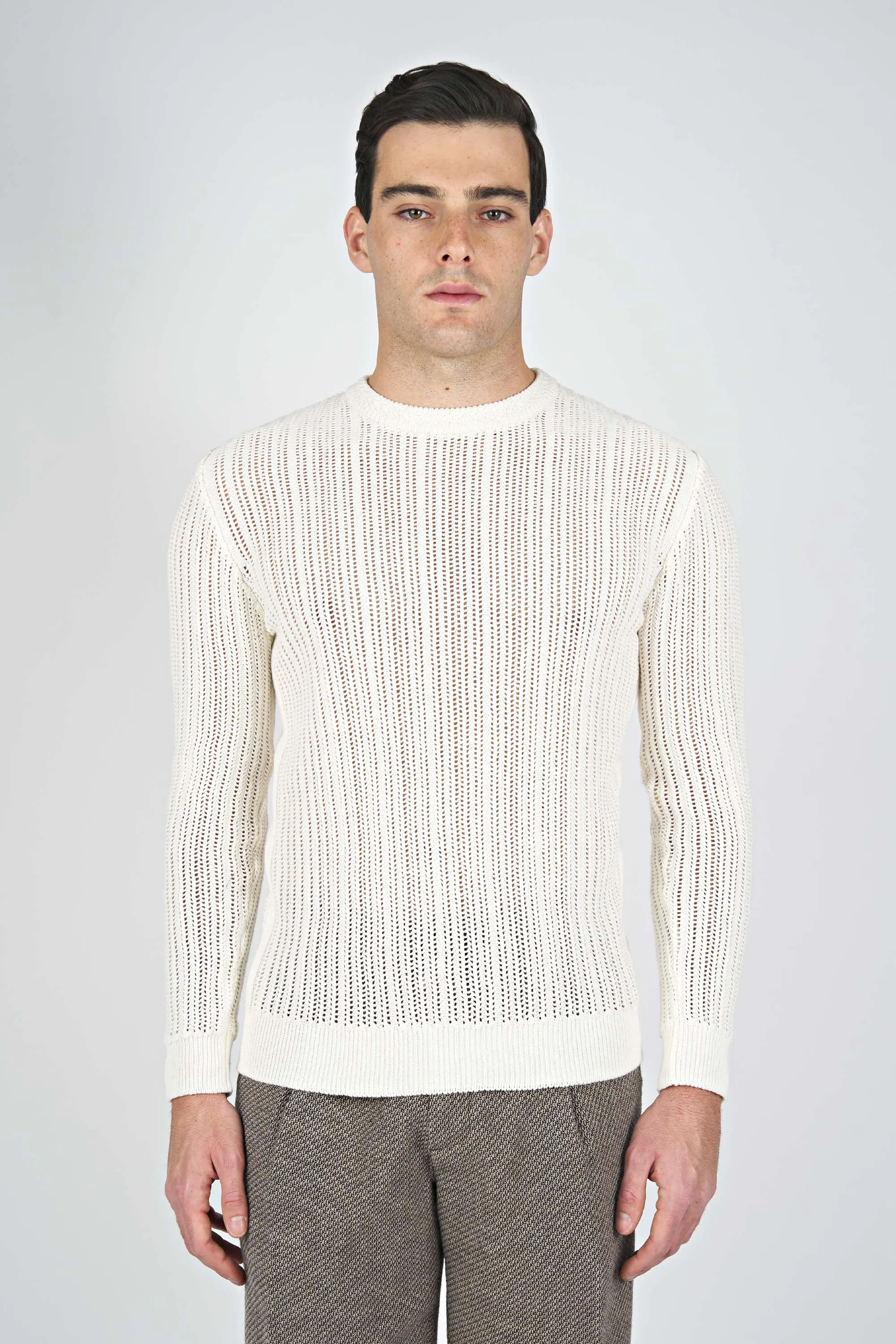 Open-Knit Sweater