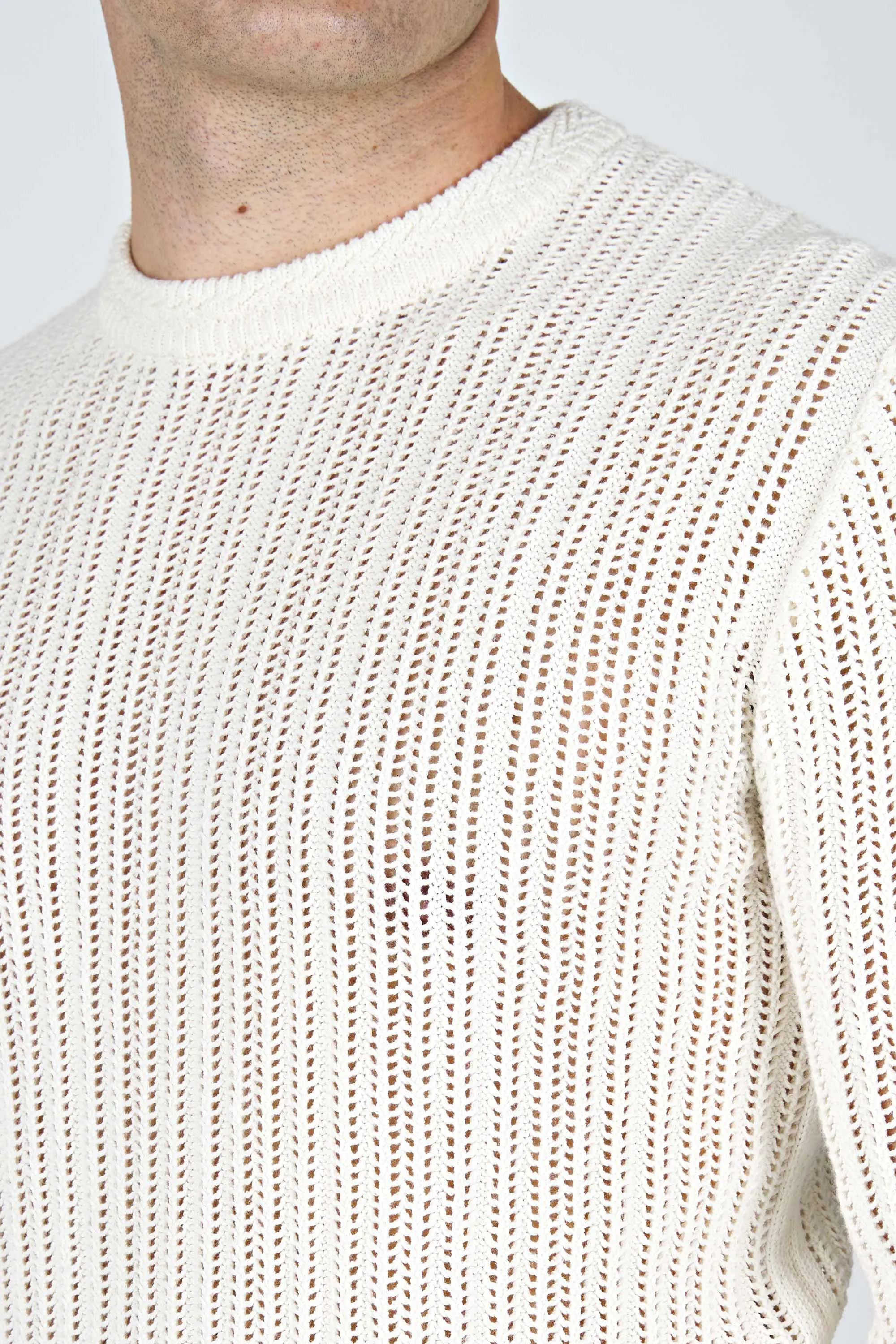 Open-Knit Sweater