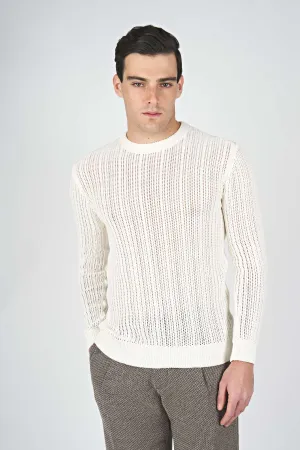 Open-Knit Sweater