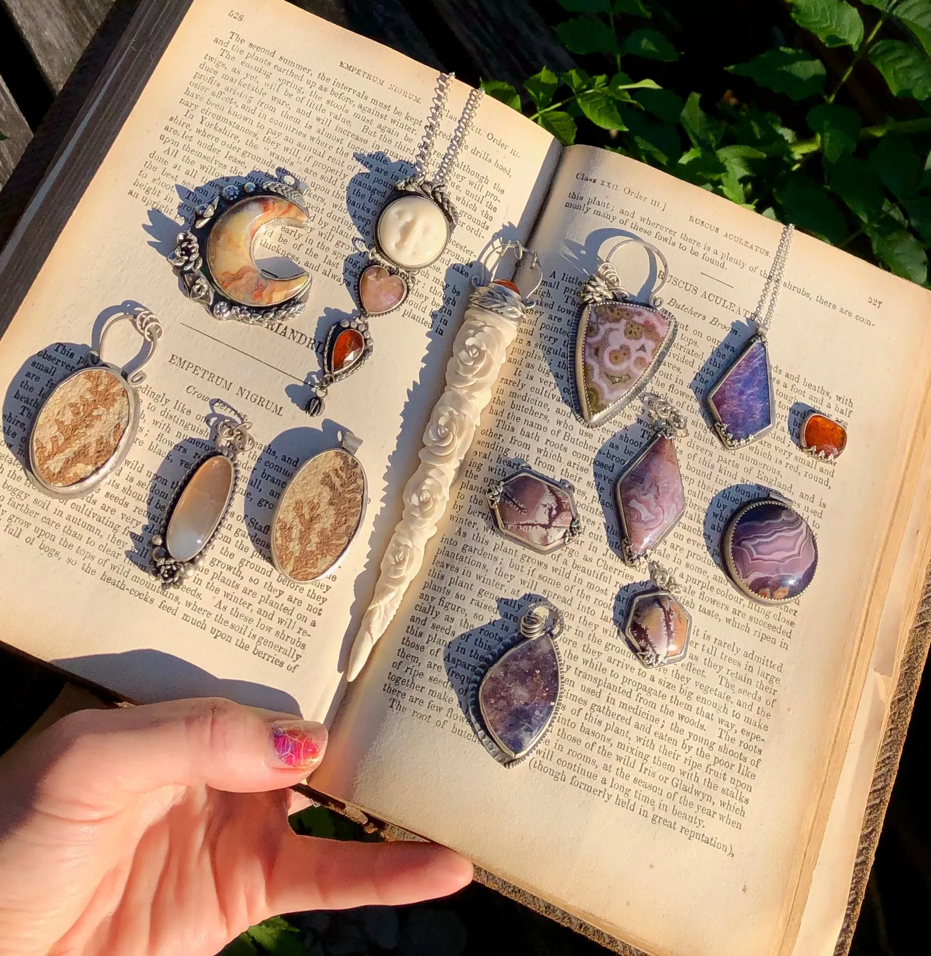 Orange Kyanite Layering Necklace