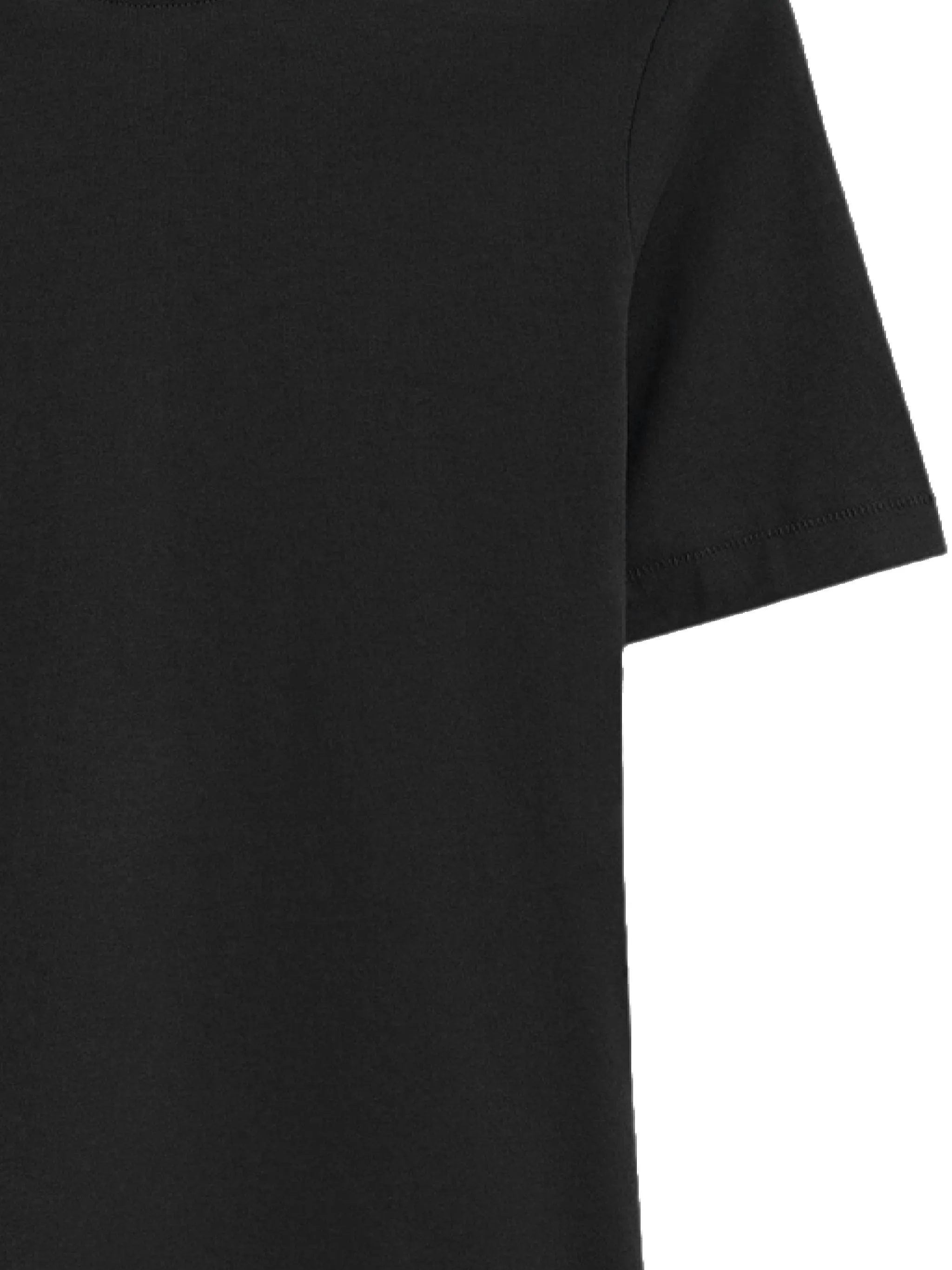 Organic Cotton Black T-shirt for Women