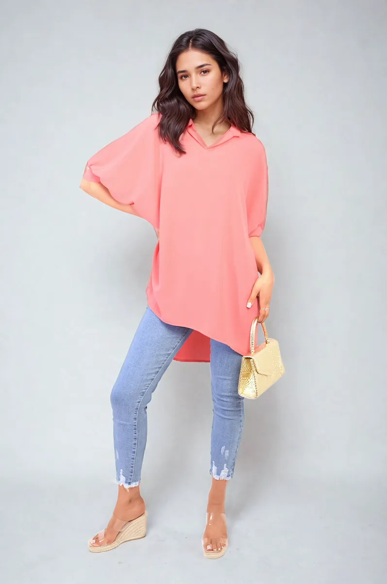 Oversized Tunic Top