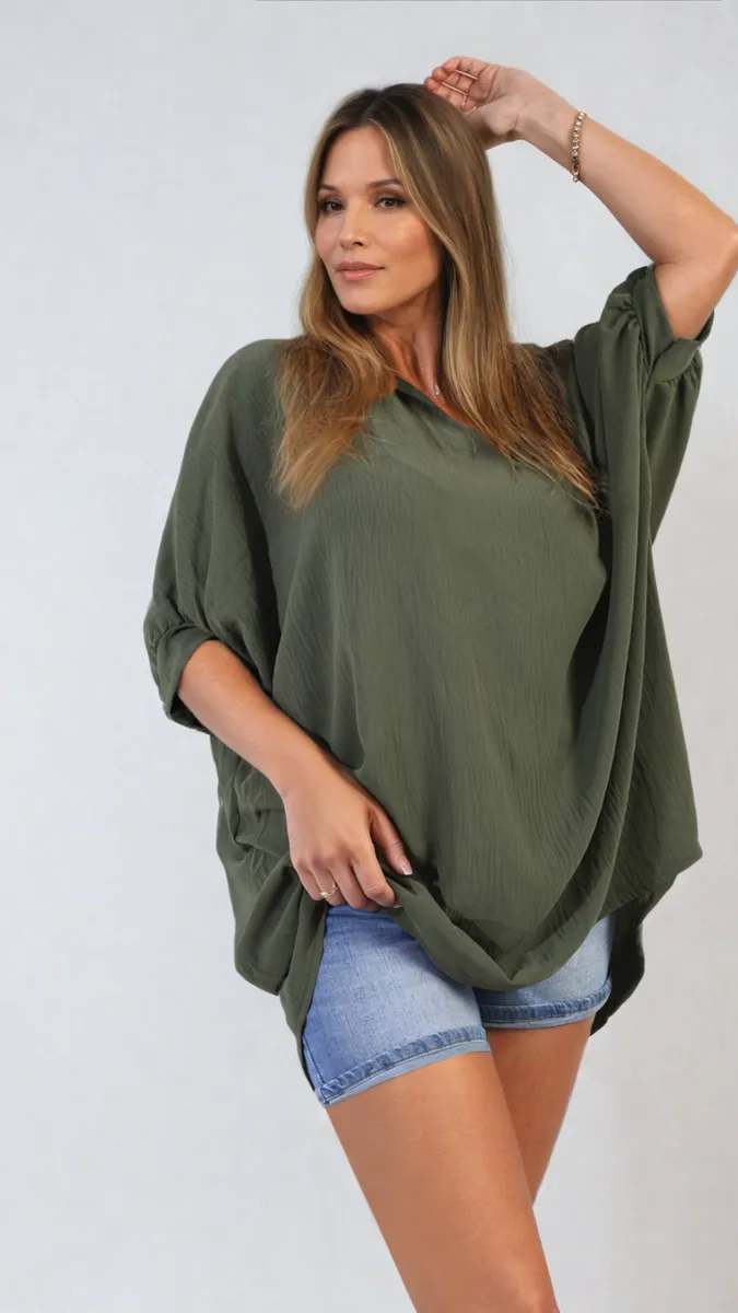 Oversized Tunic Top