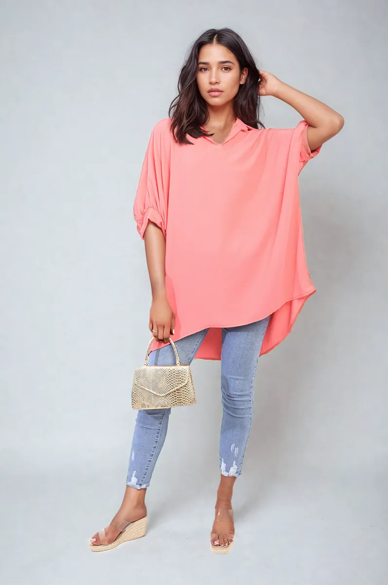 Oversized Tunic Top