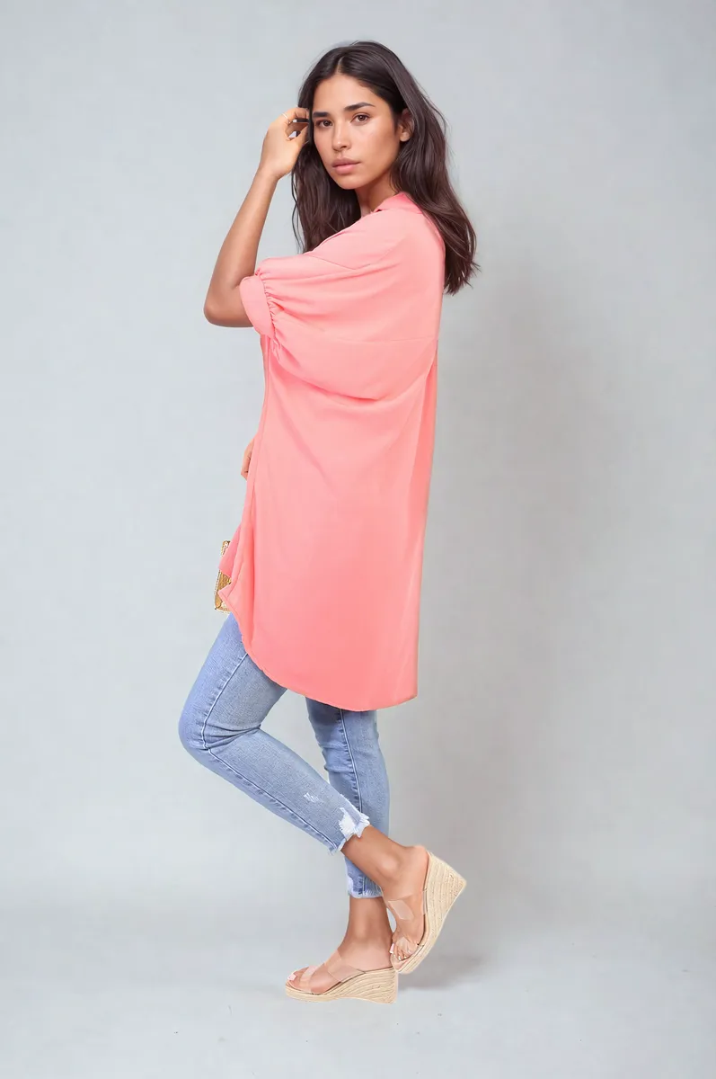 Oversized Tunic Top