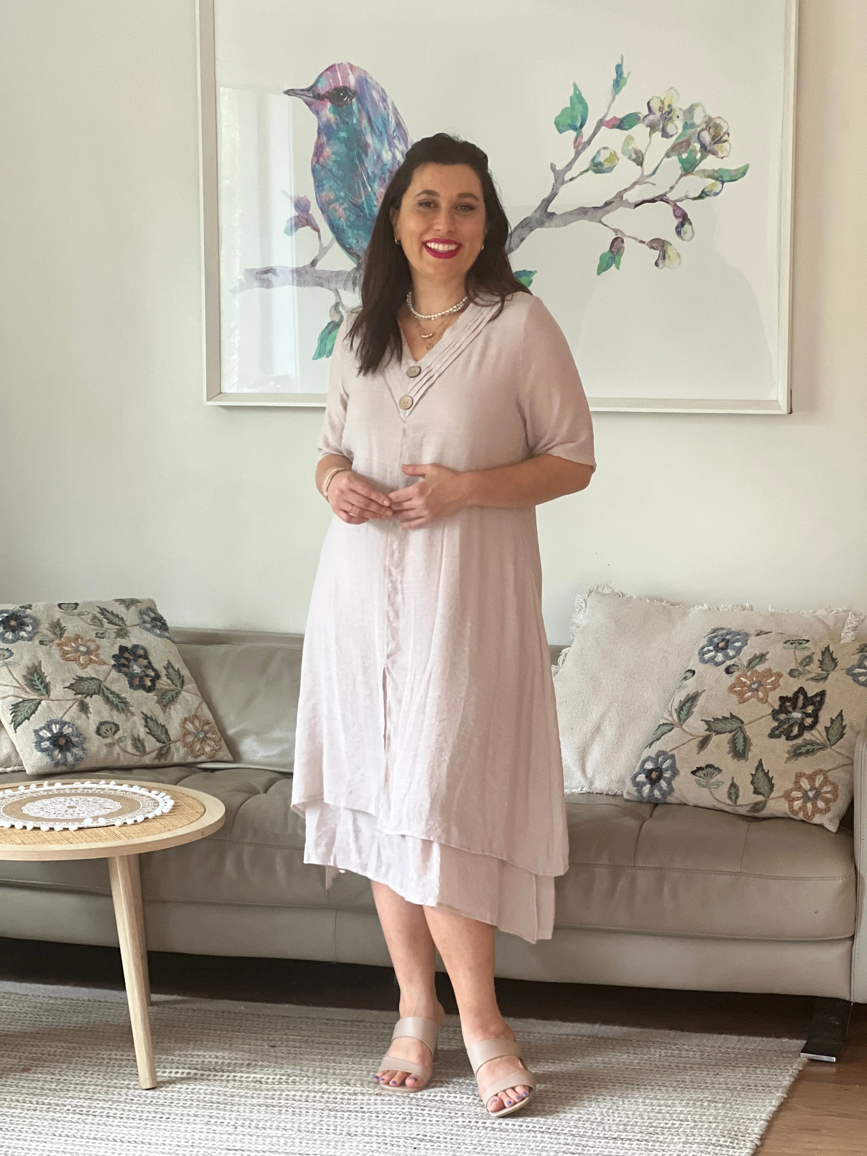 Oxley Taupe Layering Dress