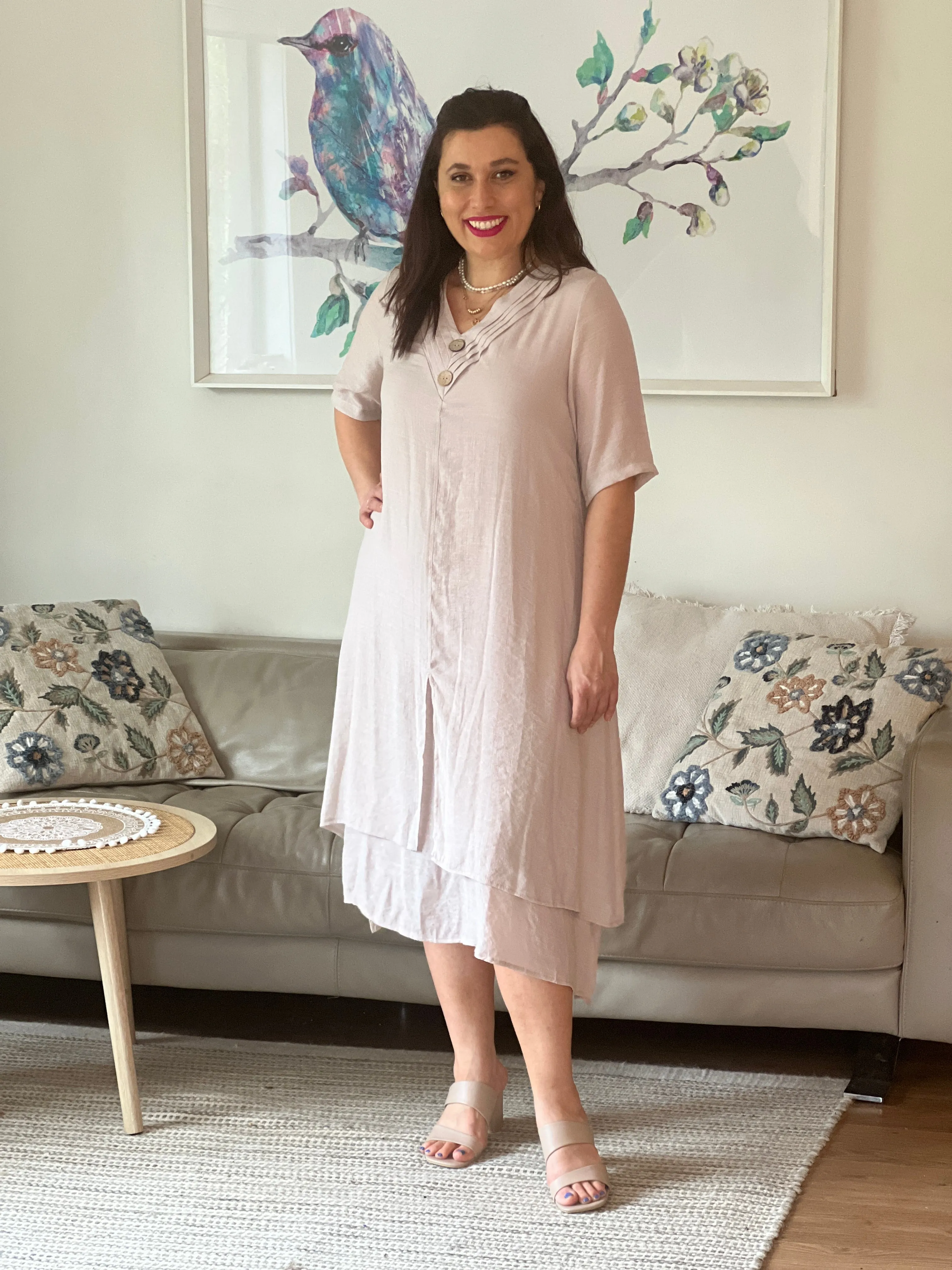 Oxley Taupe Layering Dress