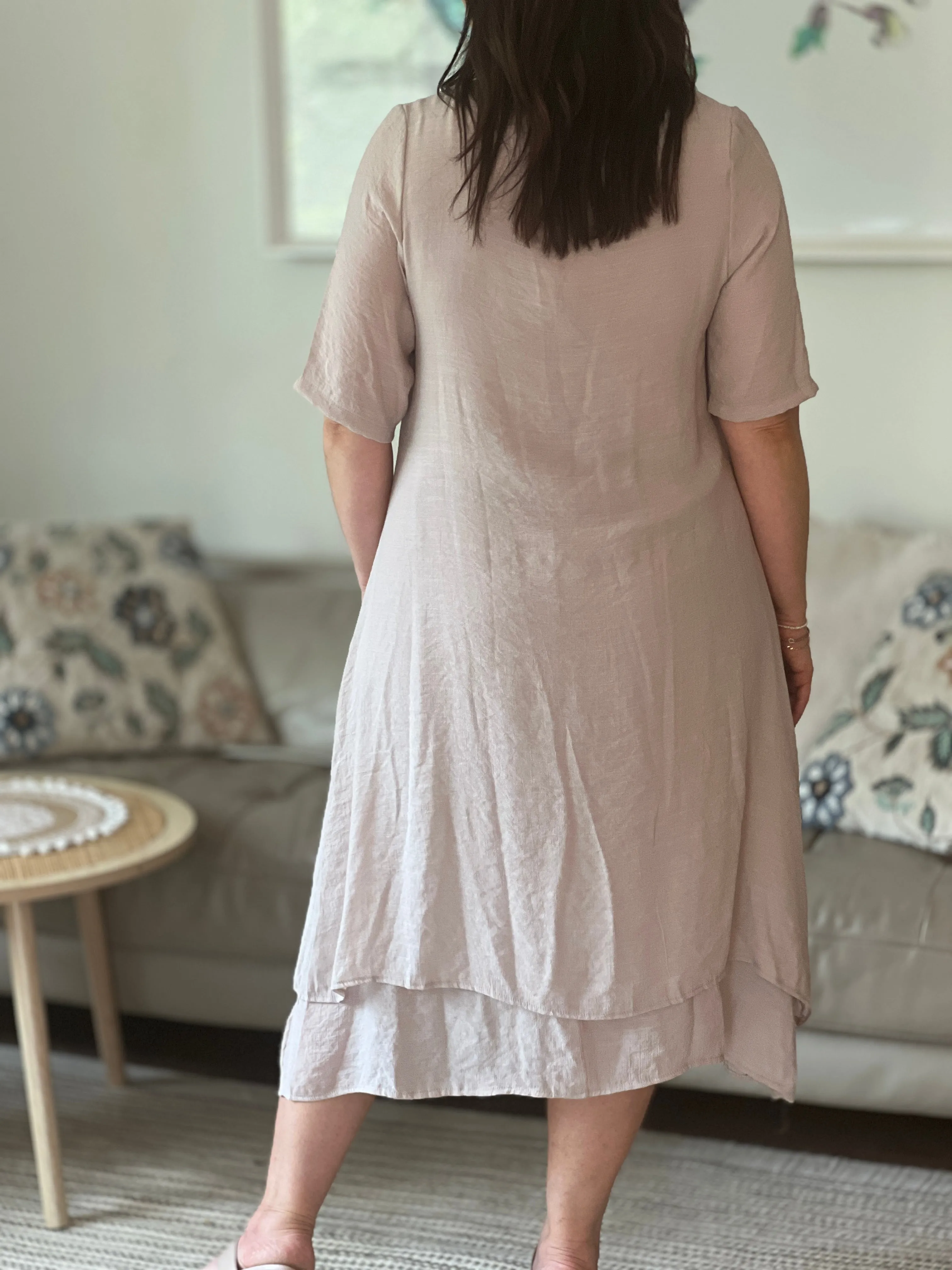Oxley Taupe Layering Dress