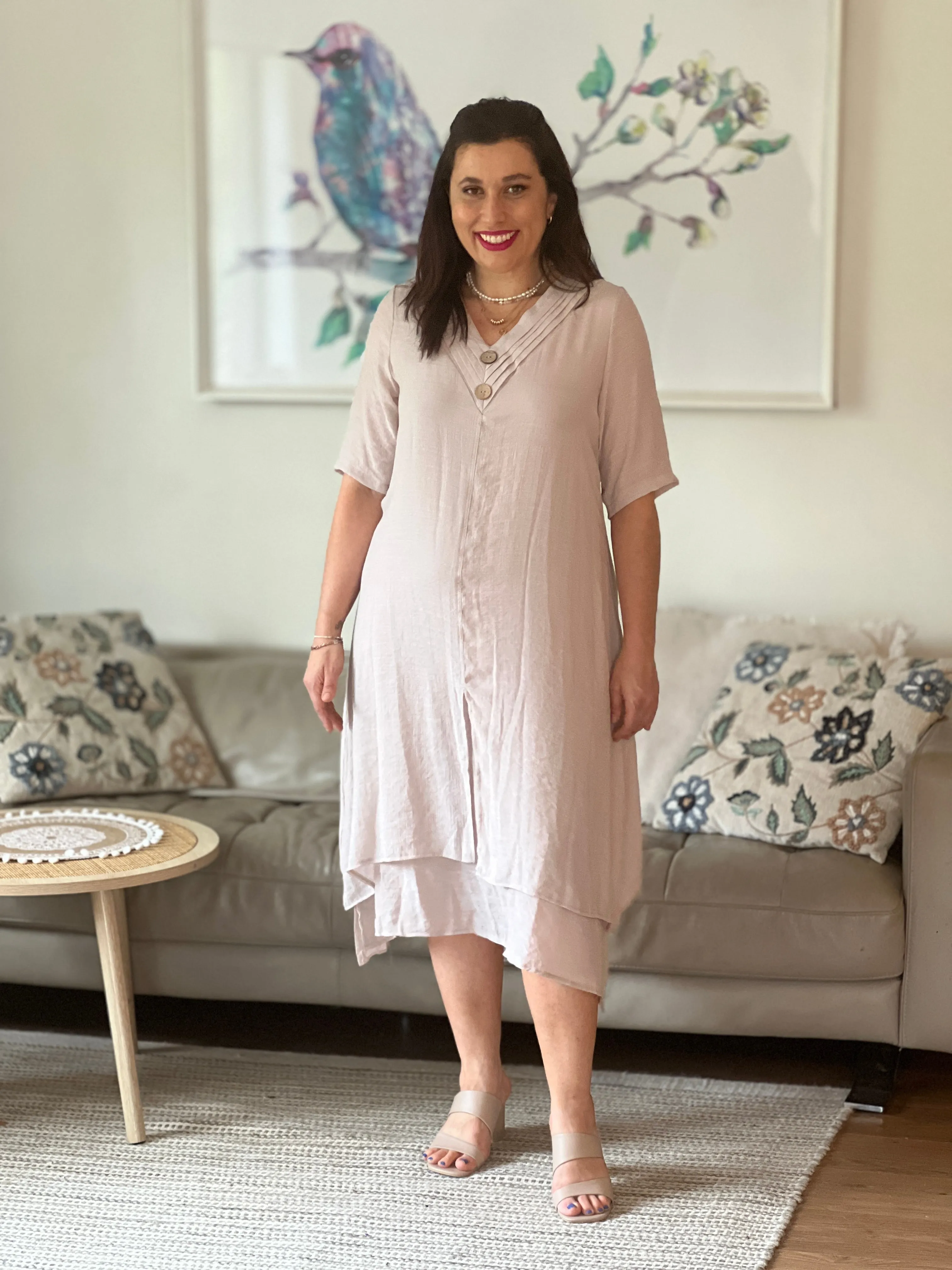 Oxley Taupe Layering Dress