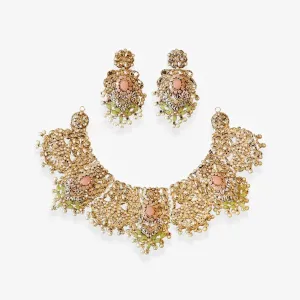 Pastel Floral Necklace Set | Festival Jewelry