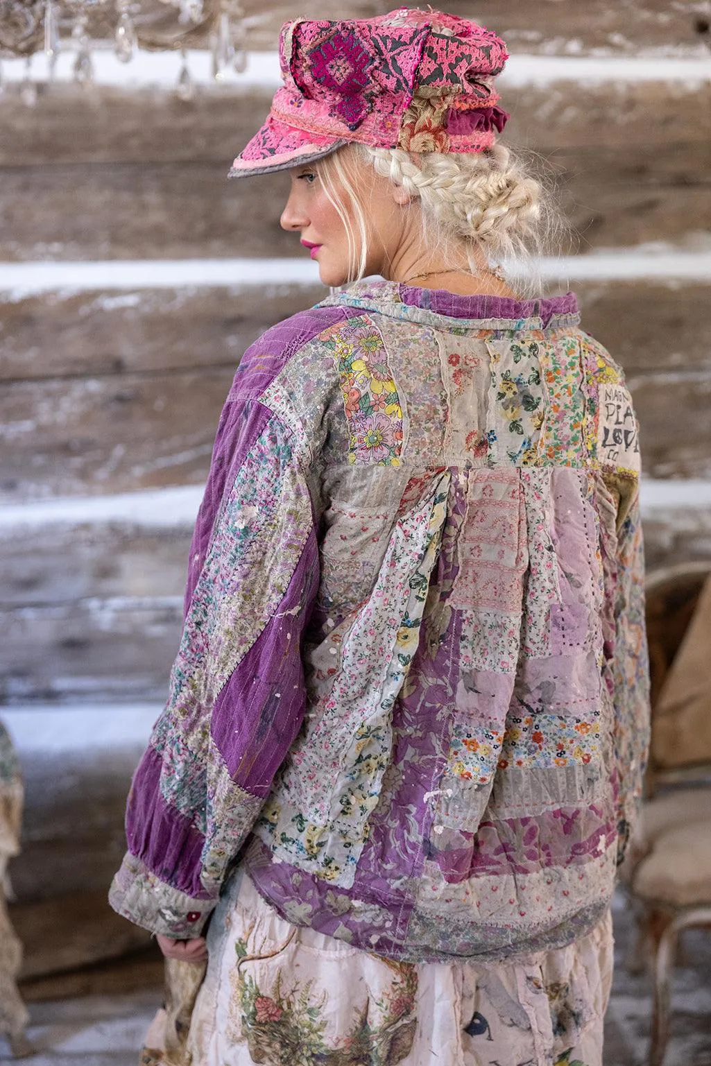 Patchwork Baishan Layering Overshirt