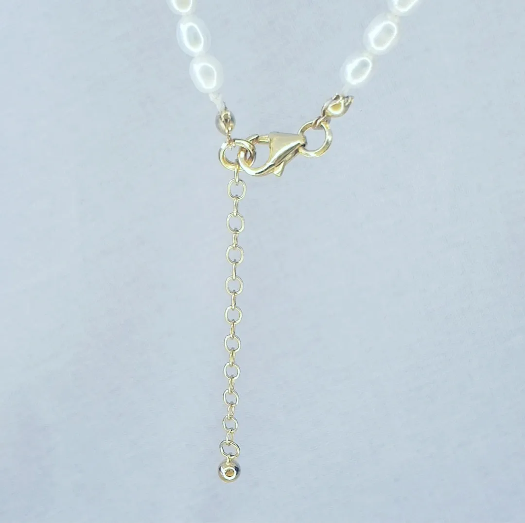 Pearls of Wisdom / Seed Pearl Necklace