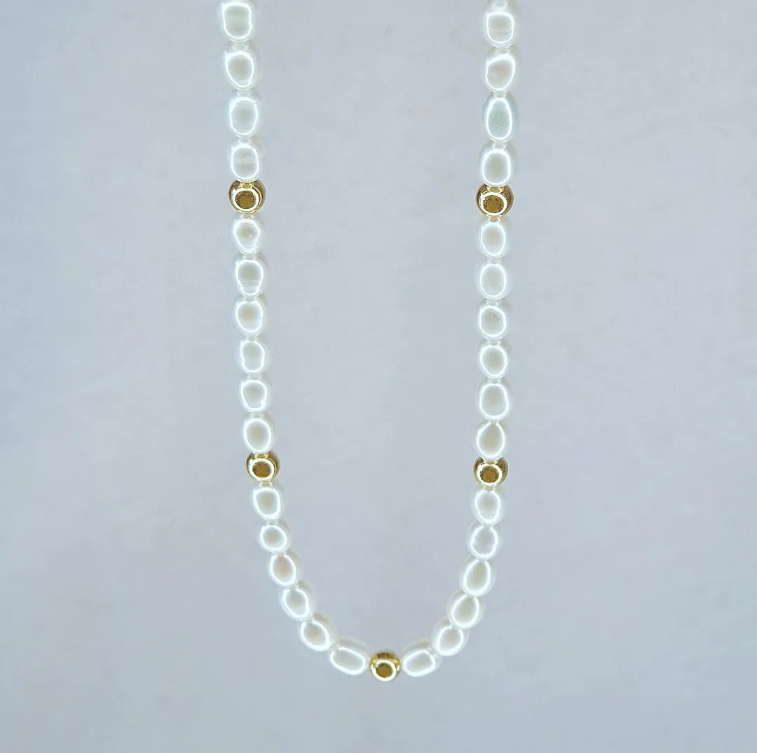 Pearls of Wisdom / Seed Pearl Necklace