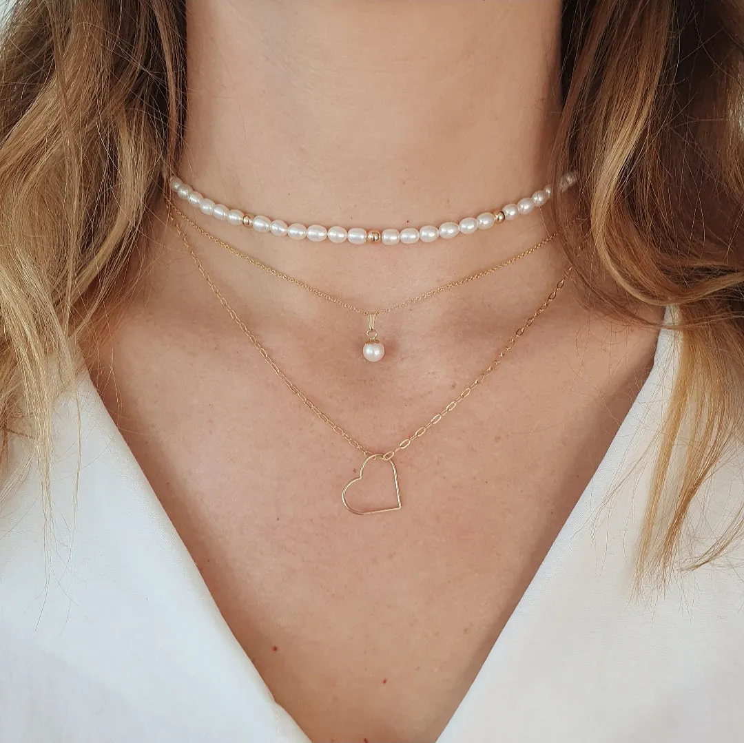Pearls of Wisdom / Seed Pearl Necklace