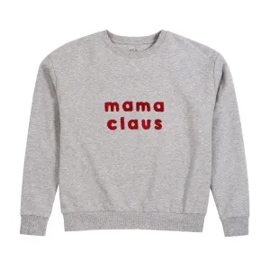 Petit Lem Womens Mama Claus Sweatshirt
