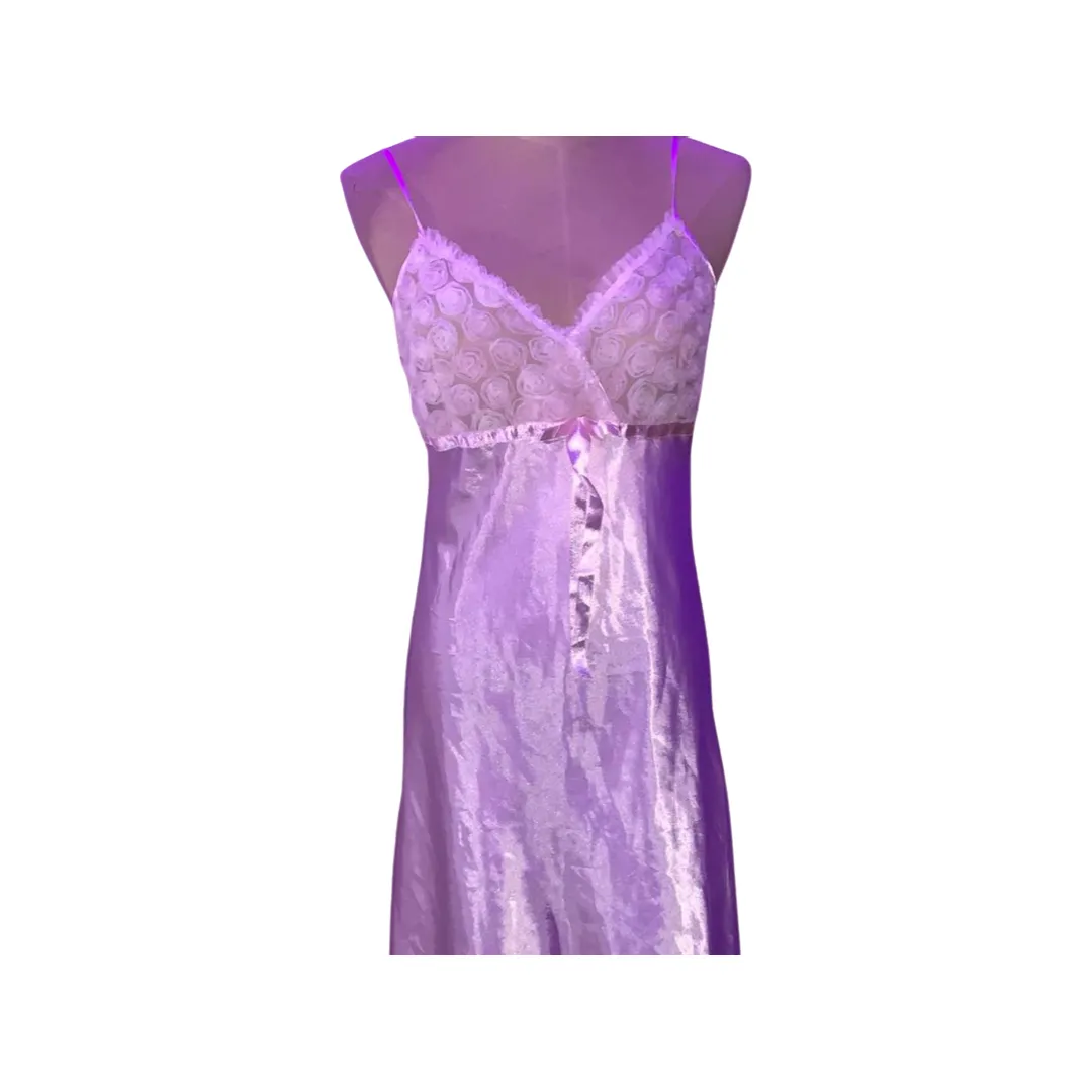 Pink slip dress lingerie