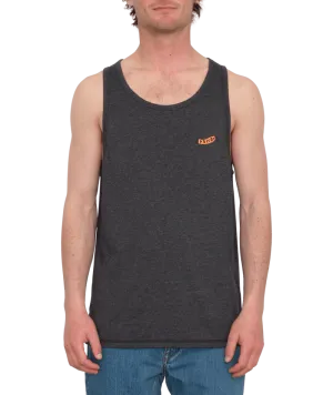 Pistol Stone Vest in Heather Black