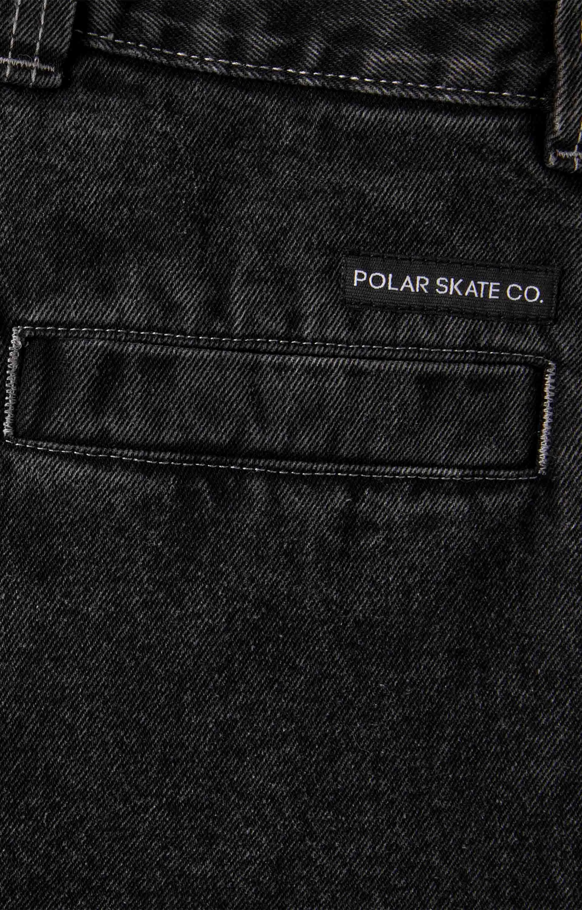Polar Skate Co Grund Chino Pants, Washed Black