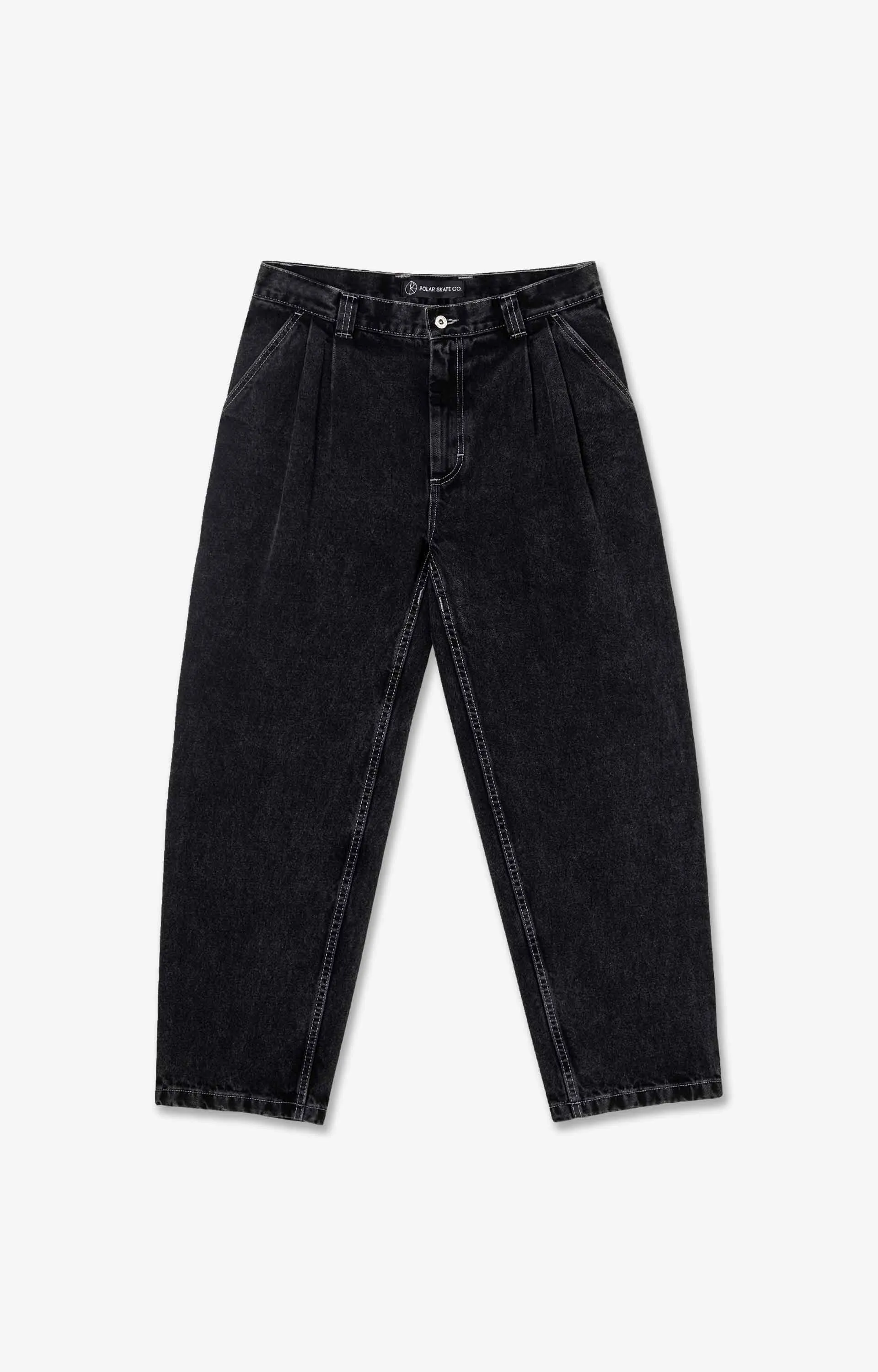 Polar Skate Co Grund Chino Pants, Washed Black