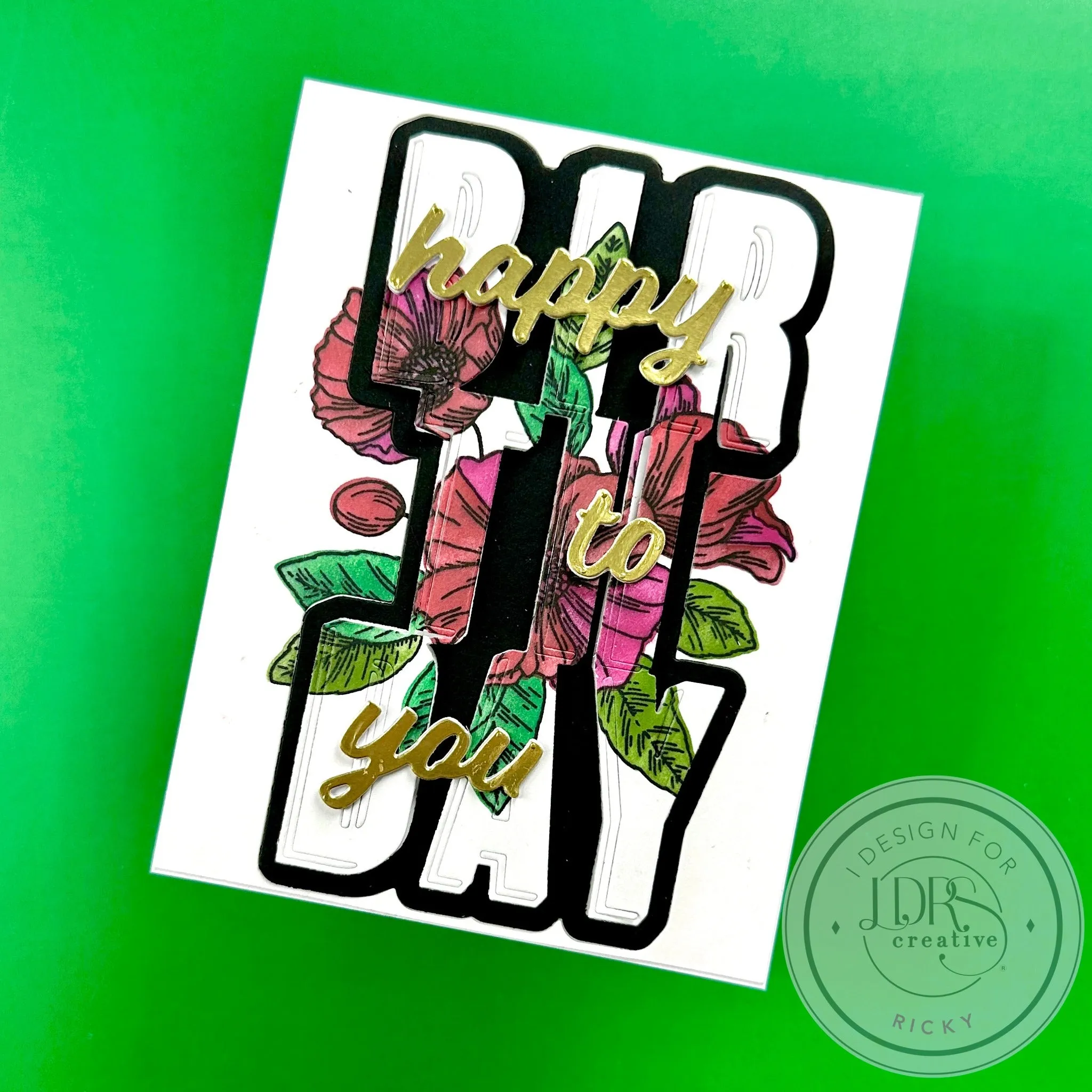 Poppy Posy Layering Stencils - 4 Pack