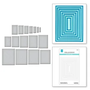Precision Layering A2 B Etched Dies from the Precision Layering Basics Collection