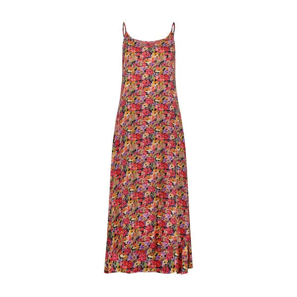Printed Slip Dress- Oil Painted Florals