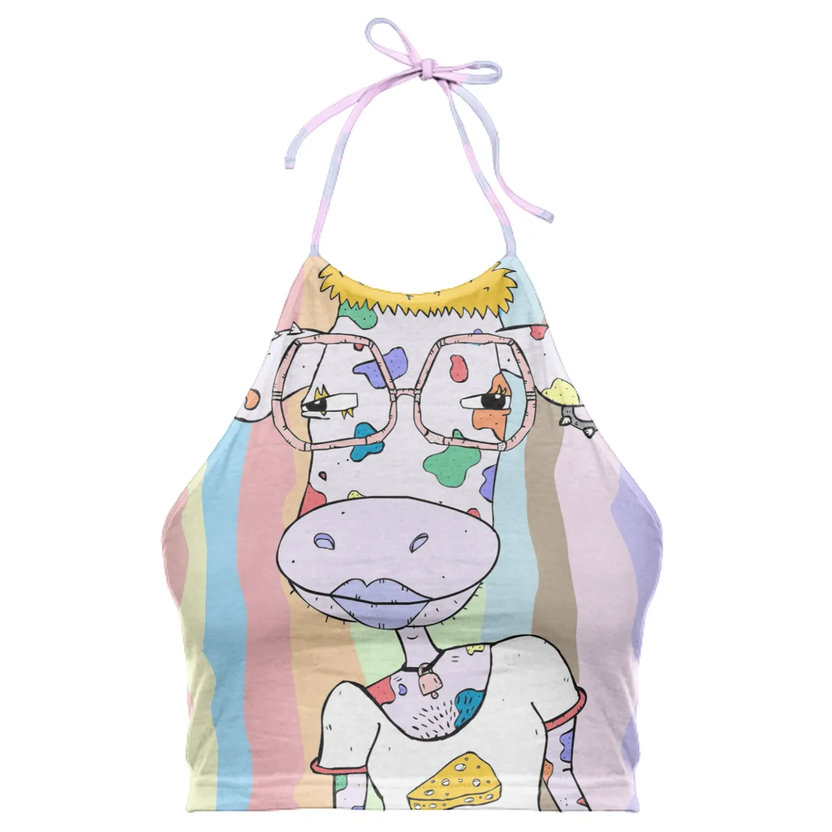 "Moonique" Layering Halter Top