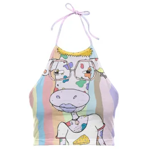"Moonique" Layering Halter Top