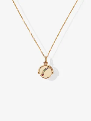 Rainbow Spinner Necklace