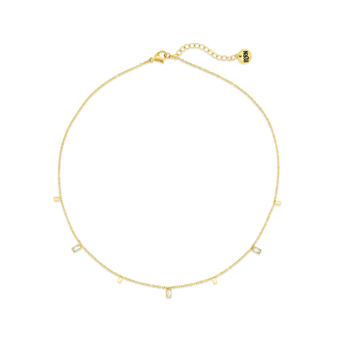 Rectangle Charms Necklace