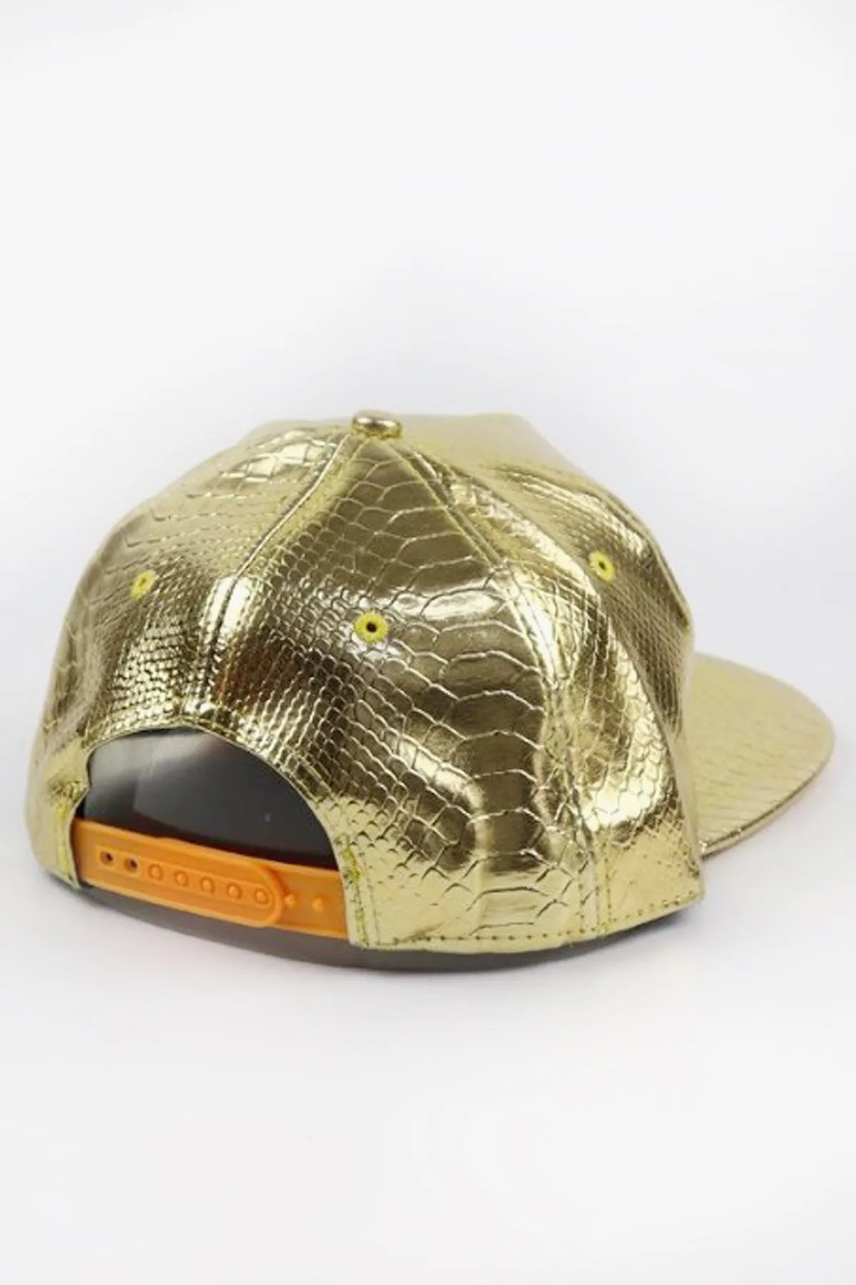 Reflective Golden Snapback Cap - S22 - MCP045R