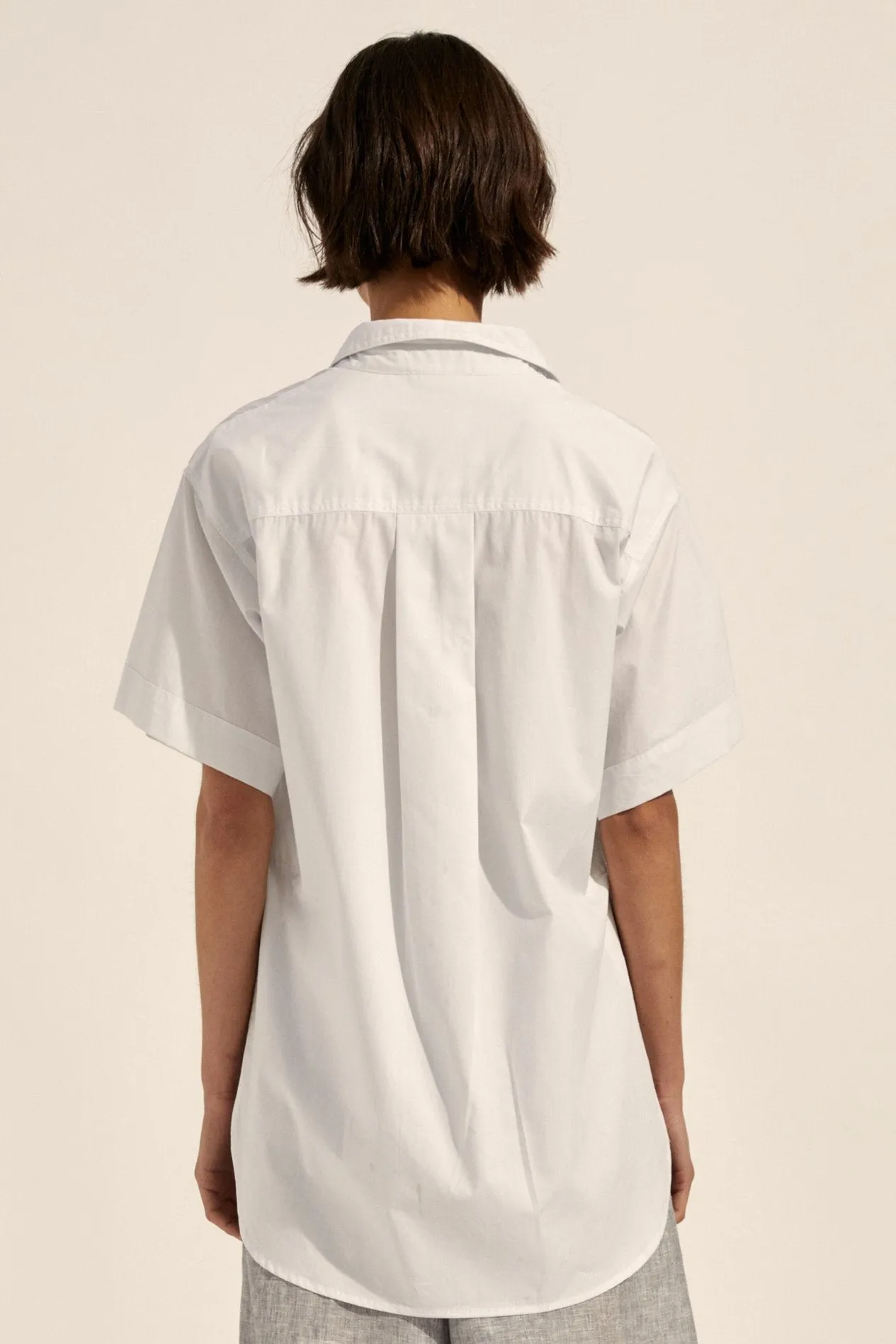 Rider Top in Porcelain