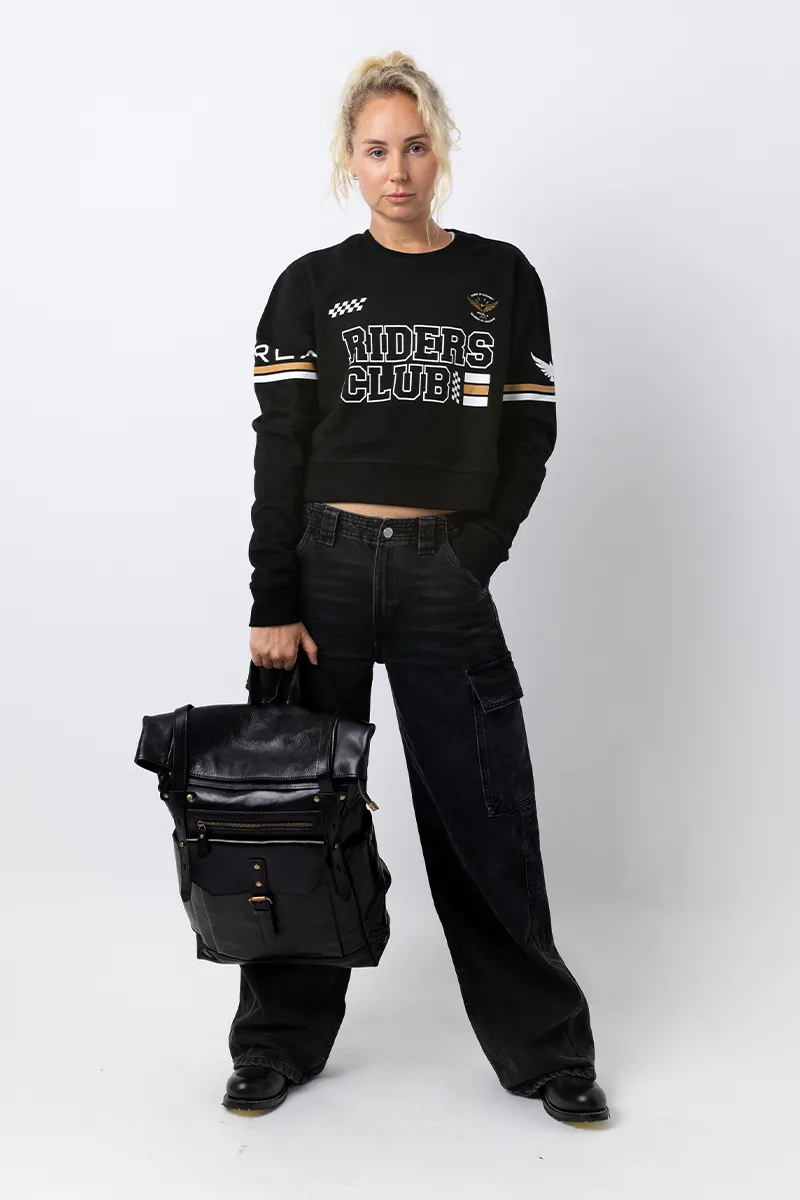 Riders Crop Sweatshirt