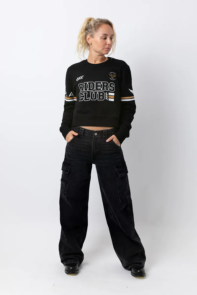 Riders Crop Sweatshirt