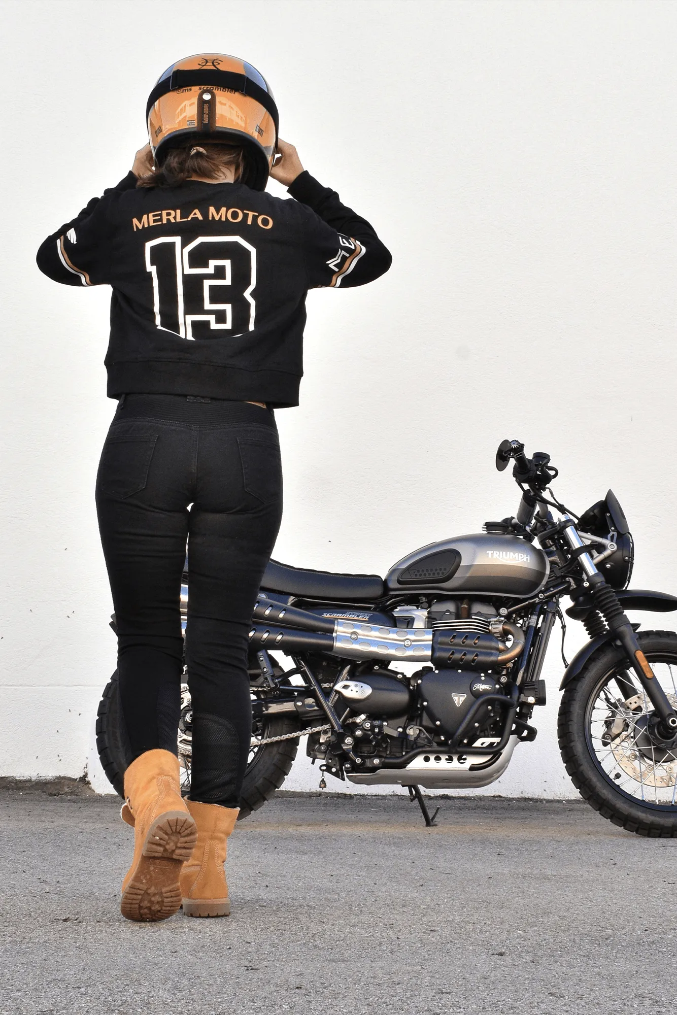 Riders Crop Sweatshirt